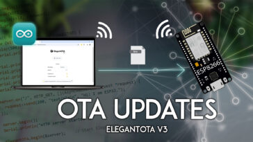 Mises à jour ESP8266 NodeMCU OTA (Over-the-Air) – ElegantOTA Arduino IDE