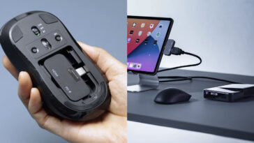 Sanwa Supply wireless mouse USB dock HDMI