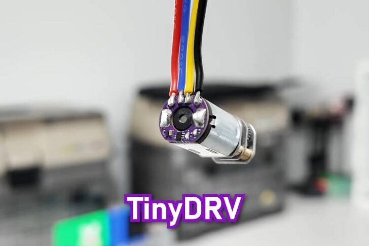 Tiny Drive : un pilote de moteur compact placé derrière vos moteurs N20