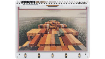 Inky Frame 7,3" est un écran ePaper 7 couleurs alimenté par un Raspberry Pi Pico 2 W