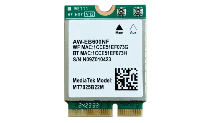 Module Wi-Fi 7 AW-EB600NF
