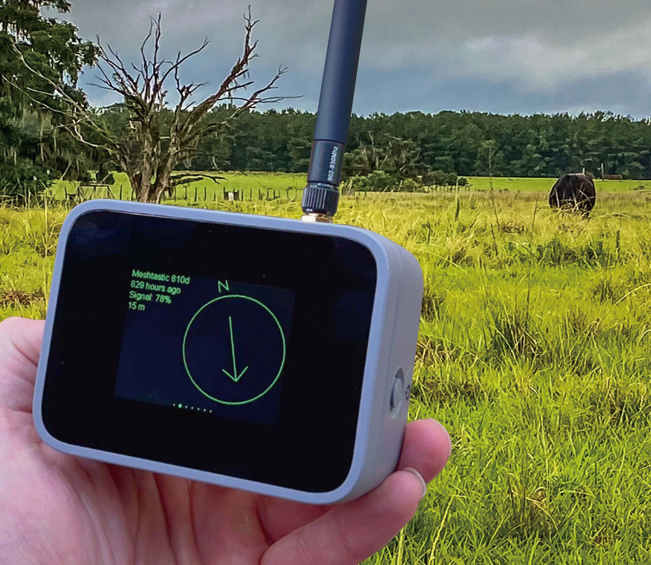 WisMesh TAP est un client Meshtastic alimenté par batterie avec un ...