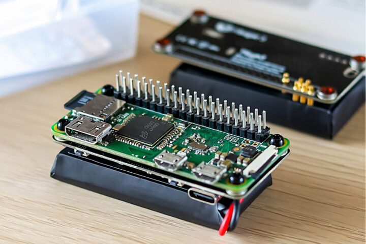 Module UPS Pisugar 3 Raspberry Pi avec Raspberry Pi connecté