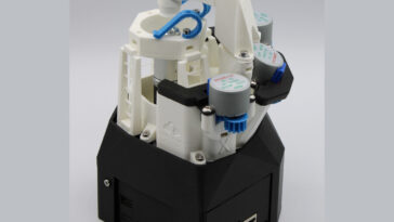 OpenFlexure open-source Microscope with 3D printed parts, Raspberry Pi 4