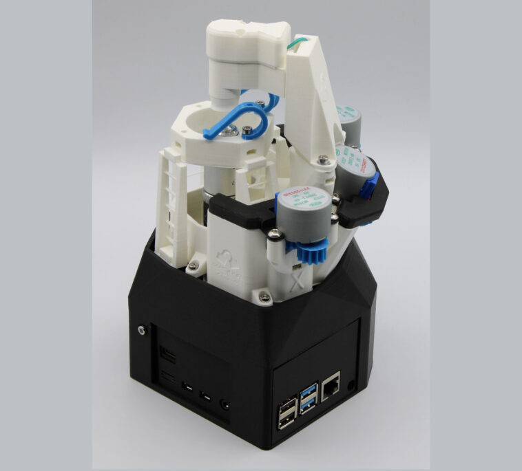 OpenFlexture Microscope est un microscope open source imprimé en 3D basé sur Raspberry Pi 4 SBC et Camera Module v2 1 OpenFlexure open-source Microscope with 3D printed parts, Raspberry Pi 4