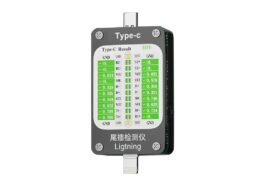 USB-C Lightning tester