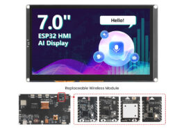 CrowPanel Advance: ESP32-S3 display with replaceable wireless modules