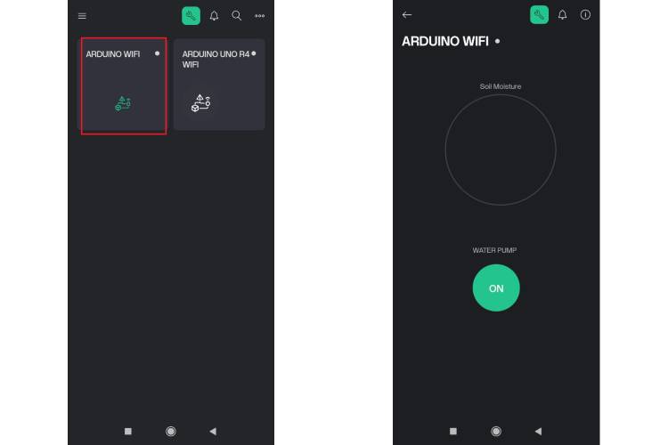 Construisez un système d'arrosage automatique simple pour les plantes à l'aide d'Arduino 23 Widget personnalisé