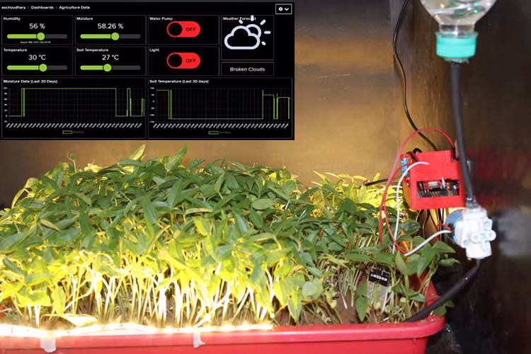 Système de surveillance de l'agriculture intelligente basé sur l'IoT 1 IoT based Smart Agriculture Monitoring System