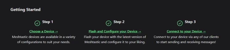 Mise en route de Meshtastic