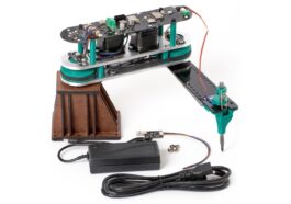 Tobor open-source robotic arm platform with pen plotter toolhead
