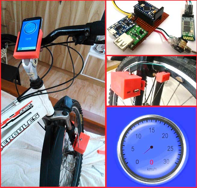 Compteur de vitesse de bricolage à l'aide d'Arduino et de traitement de l'application Android Compteur de vitesse de bricolage à l'aide d'Arduino et de traitement de l'application Android