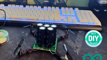 Exploring Supercapacitor-Powered Drones with a Custom Controller