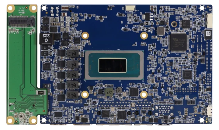Intel Core Ultra 5/7 Meteor Lake SBC Bottom