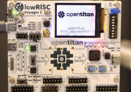 OpenTitan demo board Nuvoton open source security chip