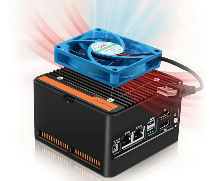 Ventilateur de refroidissement USB externe pour mini PC