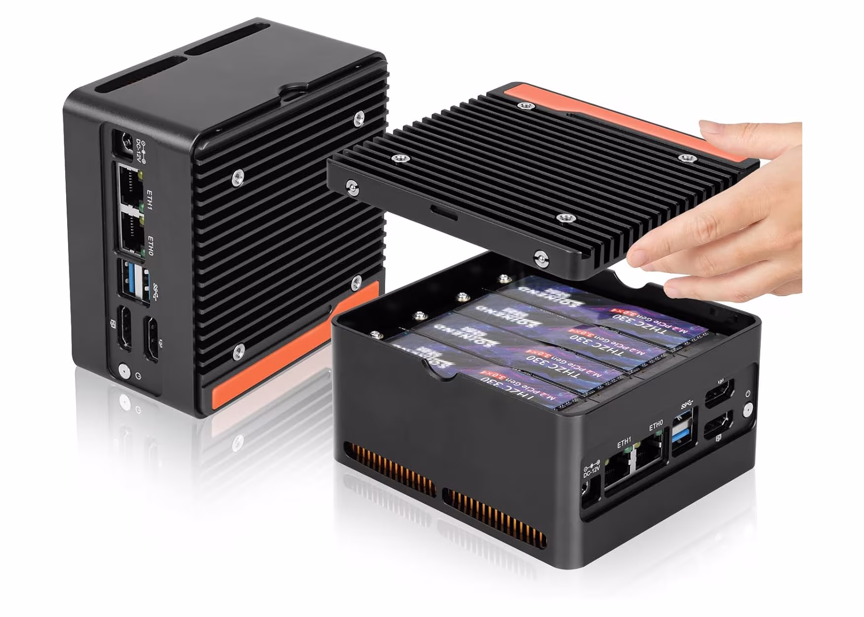 CWWK x86-P6 POCKET NAS / PC Caractéristiques Intel N150 ou Core 3 N355 ...