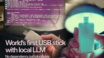 AI in Your Pocket: Running an LLM from a USB Stick