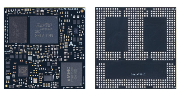 Adlink OSM-MTK510 - Un module OSM size-L avec MediaTek Genio 510 AI SOC, jusqu'à 8 Go de RAM et 128 Go EMMC Flash 1 Adlink OSM-MTK510 - Un module OSM size-L avec MediaTek Genio 510 AI SOC, jusqu'à 8 Go de RAM et 128 Go EMMC Flash