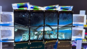 Smallest Curved Display