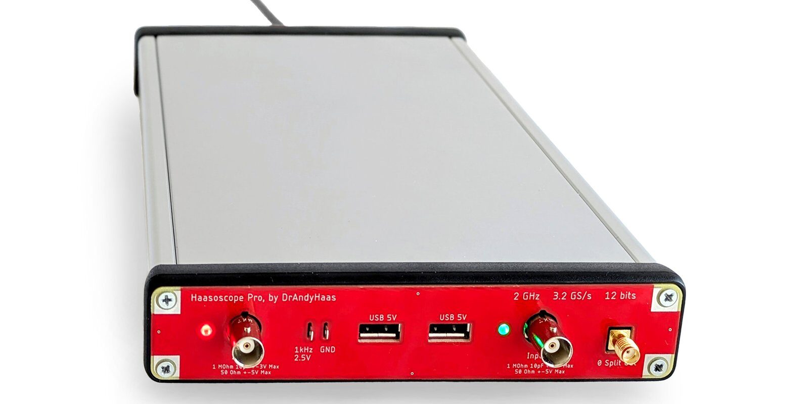 Haasoscope Pro Open-source, échantillonnage en temps réel Oscilloscope USB prend en charge jusqu'à 2 GHz Bandwidth (Crowdfunding) 69 Haasoscope Pro USB oscilloscope