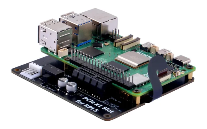 PCIe X1 Slot pour RPI 5