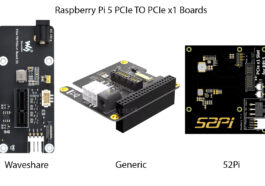 Raspberry Pi PCIe x1 adapter boards