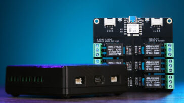 ESP32 C6 Wi Fi relay board