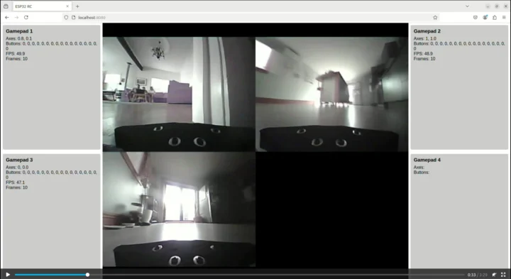 Interface Web ESP32-CAM