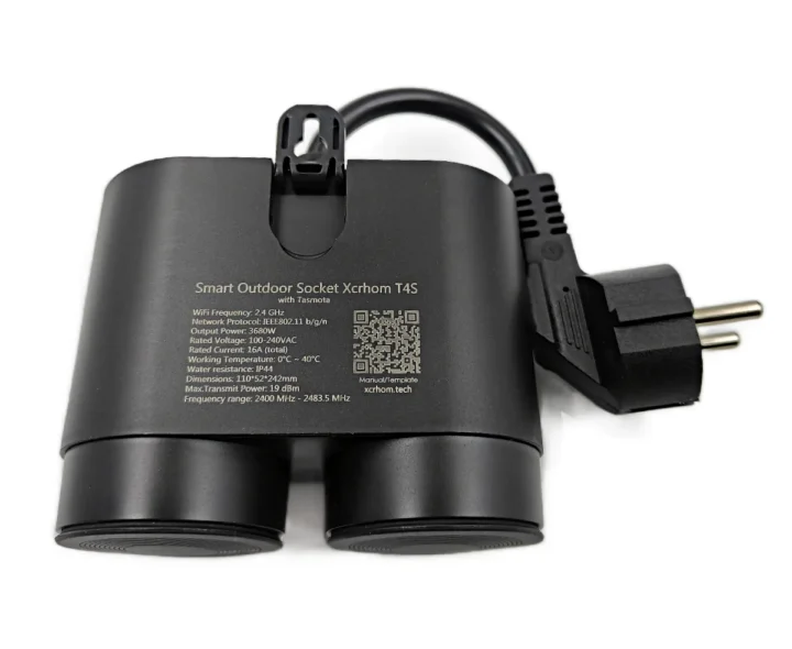 Socket extérieur intelligent xcrhom t4s