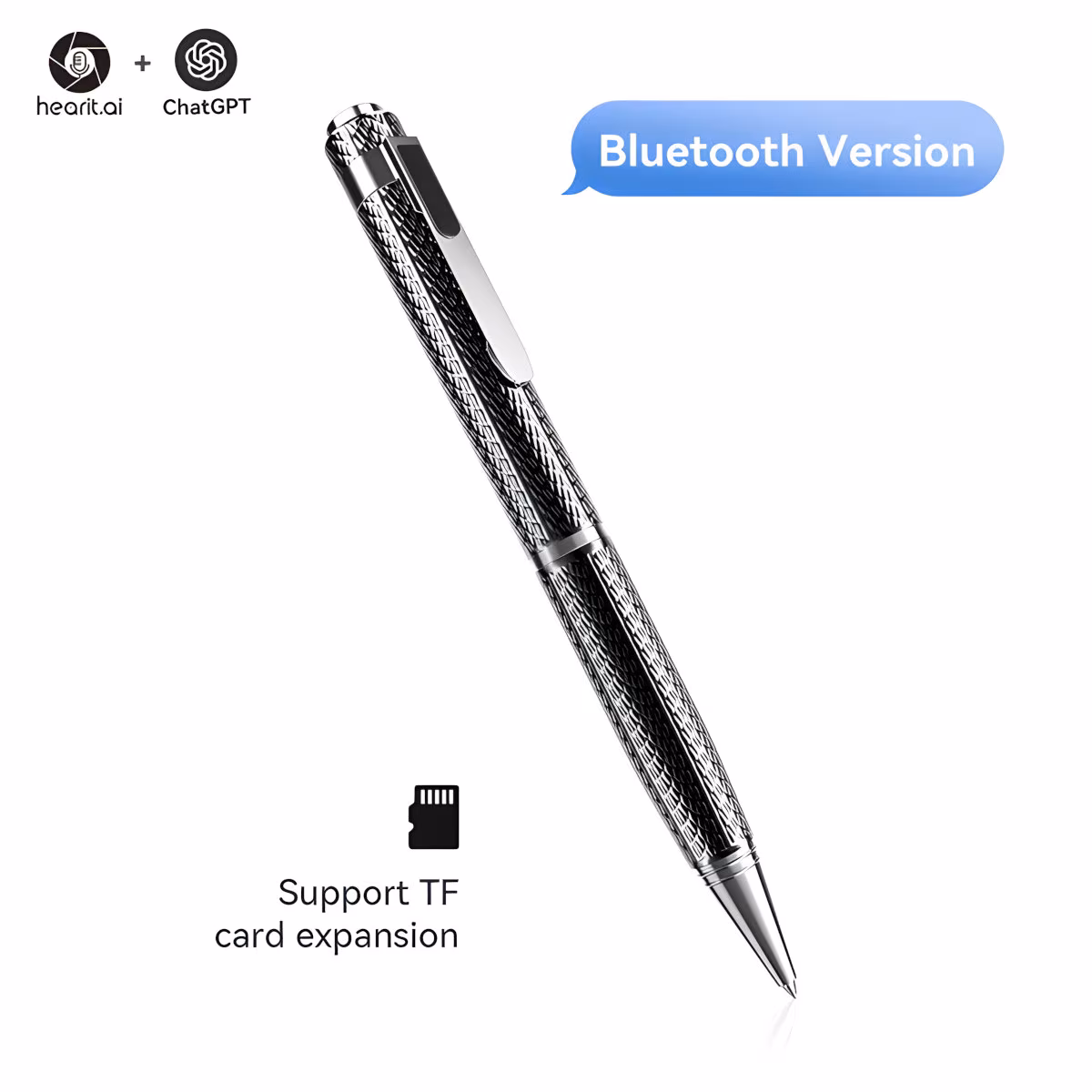 The One Smart AI Pen - Un stylo à bille avec Bluetooth et un microphone pour la traduction, l'intégration LLM, la prise de notes (crowdfunding) 35 The One Smart AI Pen