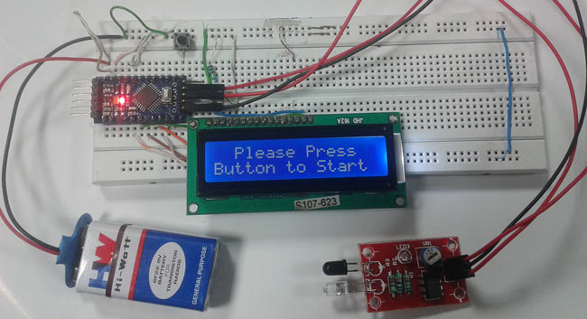  Tachymètre de bricolage utilisant un capteur Arduino et IR