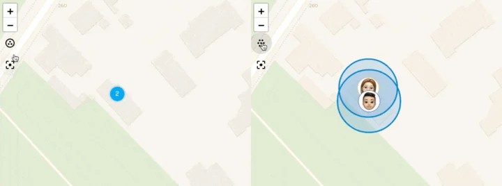 Assistant à domicile 2025.3 Clustering de carte