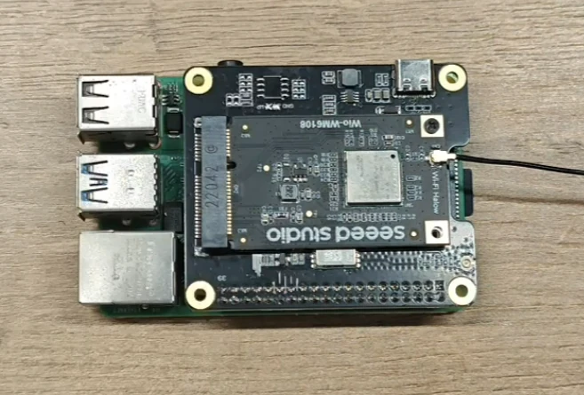 Raspberry Pi 4 Wi-Fi Halow Mini PCIe Module