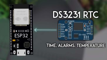 ESP32: Guide pour DS3231 Module d'horloge en temps réel (RTC)