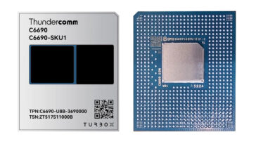 Thundercomm TurboX CC6690 SoM with Qualcomm DragonWing QC6690 SoC running Android 15