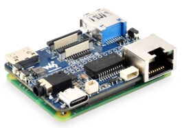 Waveshare CM5-NANO-B: compact Raspberry Pi CM5 carrier board with CM5