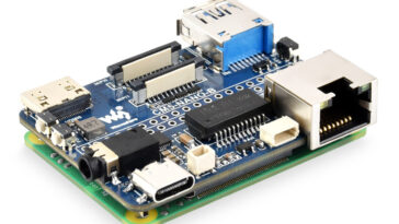 Waveshare CM5-NANO-B: compact Raspberry Pi CM5 carrier board with CM5
