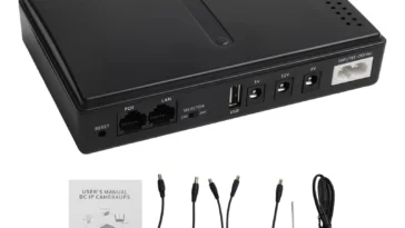 Mini Uninterruptible Power Supply DC USB PoE