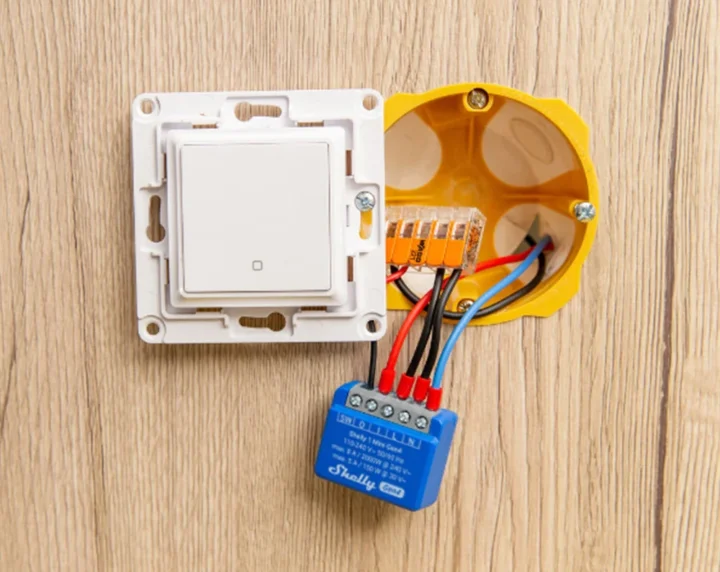 Shelly 1 Mini Gen4 Installation