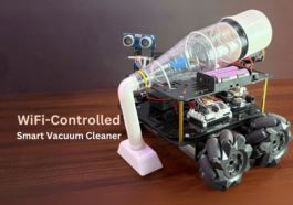 WiFi-Controlled Smart Vacuum Cleaner