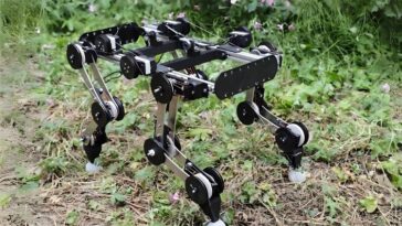 Robot Dog That Runs Without Motors