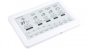 7.5-inch Batteryless NFC e-paper display V2