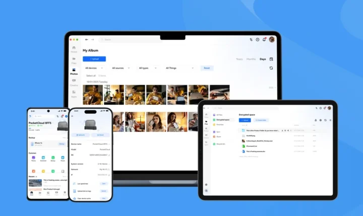 Programme / application StationCloud NAS