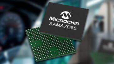 Microchip SAMA7D65 Cortex A7 MPU