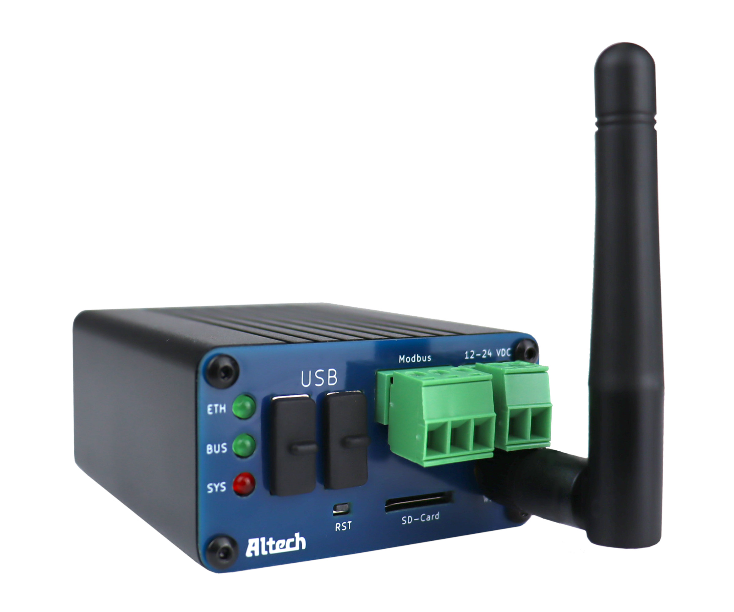 Le moniteur Altech DO-1 Modbus se connecte à jusqu'à 128 périphériques Modbus RTU / TCP