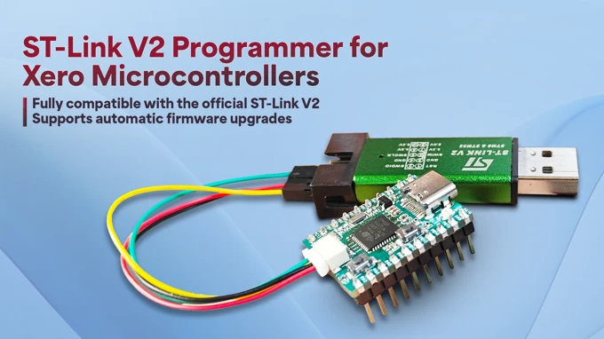 ST-Link V2 Programmer et STM32F411 USB-C Board