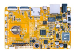EM1103B surveillance SBC with dual camera and fingerprint based on Rockchip RV1103B