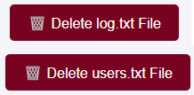 Système de gestion des utilisateurs du lecteur de code QR ESP32-CAM (serveur Web) 32 ESP32 RFID User Management System Server Web Server de suppression du journal ou des fichiers utilisateurs TXT