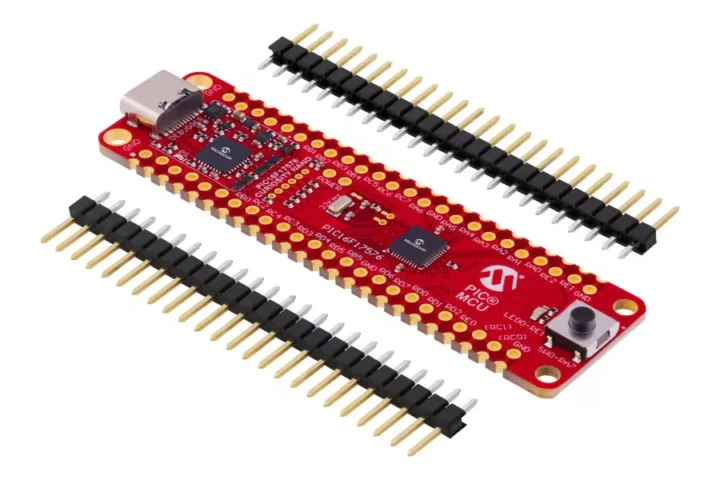 Microchip PIC16F17576 Curiosity Nano Evaluation Board